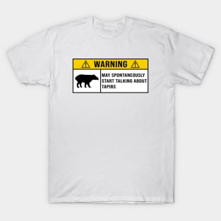 Funny Tapirs Quote T-Shirt